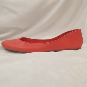 Nine west Orange ballet flats size 8.5